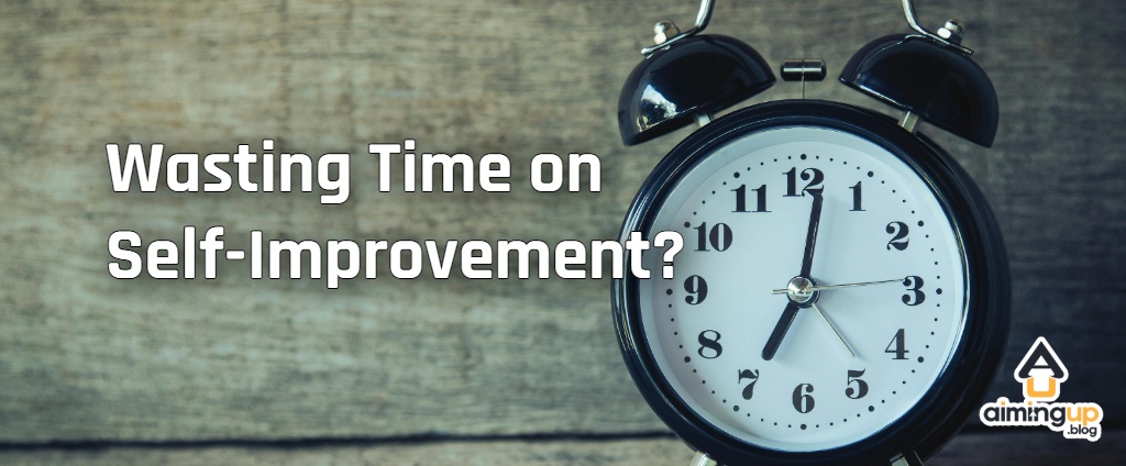 Old-style alarm clock with title, 